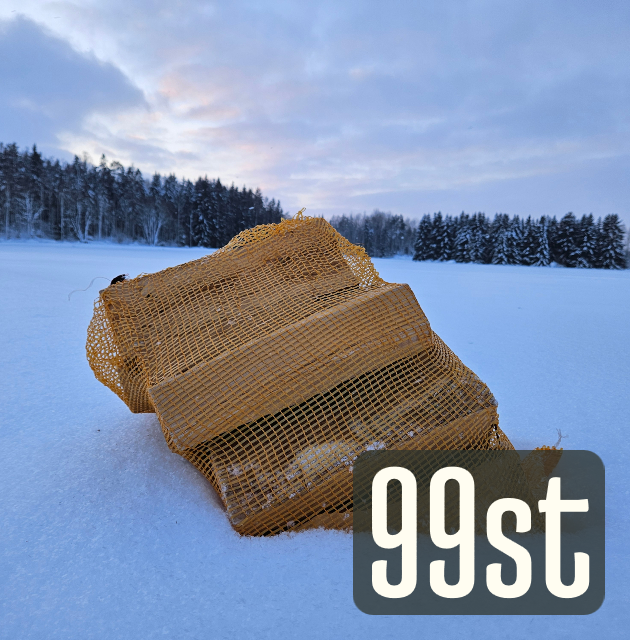 99 Säckar Björkved 109 kr/säck